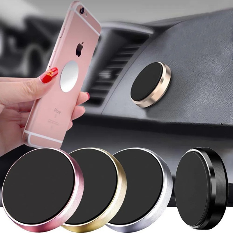 Car Phone Holder Magnetic - ที่วางโทรศัพท์ในรถยนต์แบบแม่เหล็ก ที่ยึดโทรศัพท์ในรถยนต์ รองรับ GPS ที่วางโทรศัพท์มือถือในรถยนต์ สติ๊กเกอร์แม่เหล็กสำหรับ