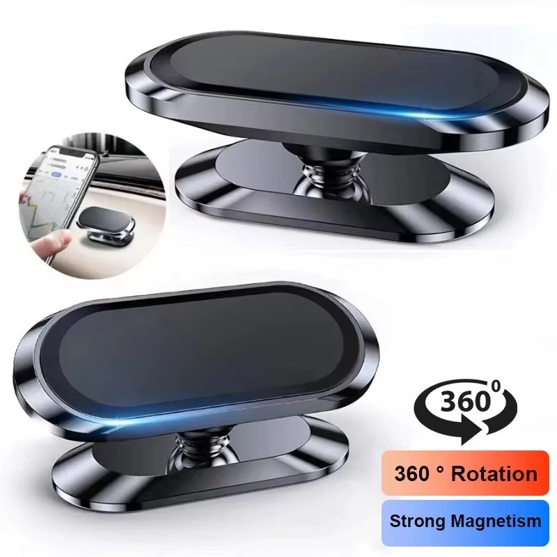 Car Accessories Phone Holder - 360 ° ที่ยึดโทรศัพท์ในรถยนต์แบบแม่เหล็ก ที่วางมือถือ สมาร์ทโฟน รองรับ