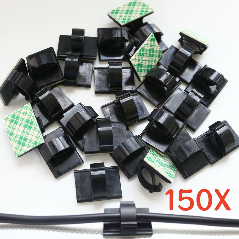 Car Accessories Tata Punch - 150/10PCS CLAMP Wire Organizer Self-กาวคงที่ Unmarked