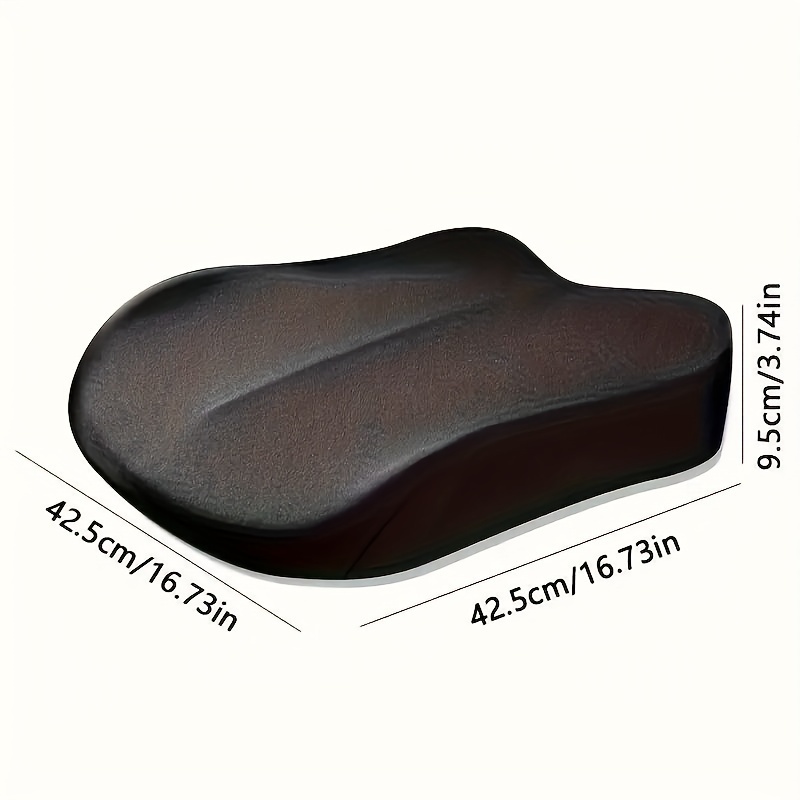 Car Seat Cushion Memory Foam - ผ้าคลุมเบาะรถยนต์อเนกประสงค์พร้อมเบาะรองนั่ง, แผ่นรองนั่งเมมโมรีโฟมโพลีเอสเตอร์, ปรับความสูงได้และระบายอากาศได้