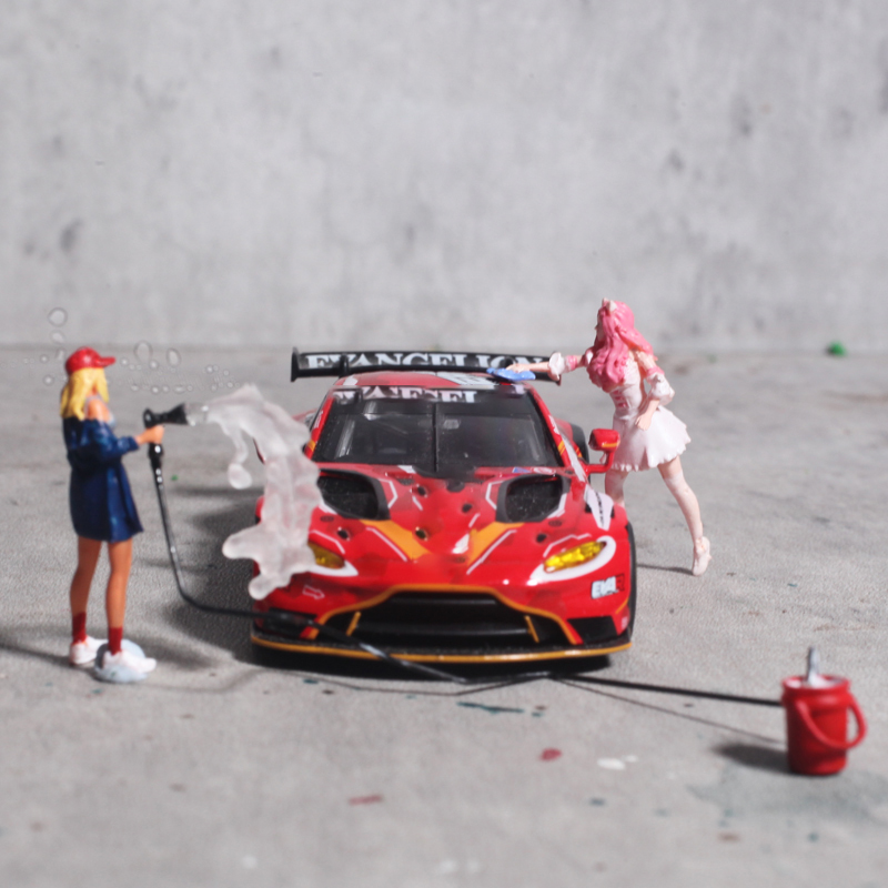 Car Accessories Girl - Mini Car Wash and Repair สาว