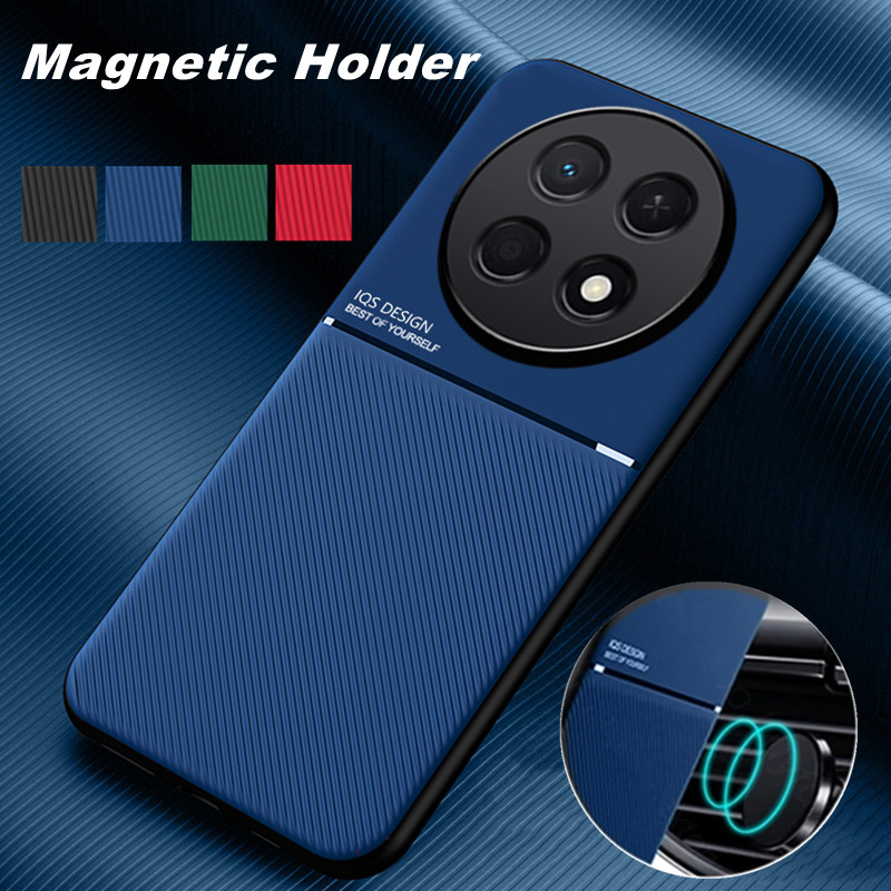 Car Phone Holder Magnetic - เคสป้องกันที่แข็งแรงสำหรับ Huawei Nova 15 Max พร้อมที่ยึดแม่เหล็กในตัวสำหรับติดตั้งในรถยนต์