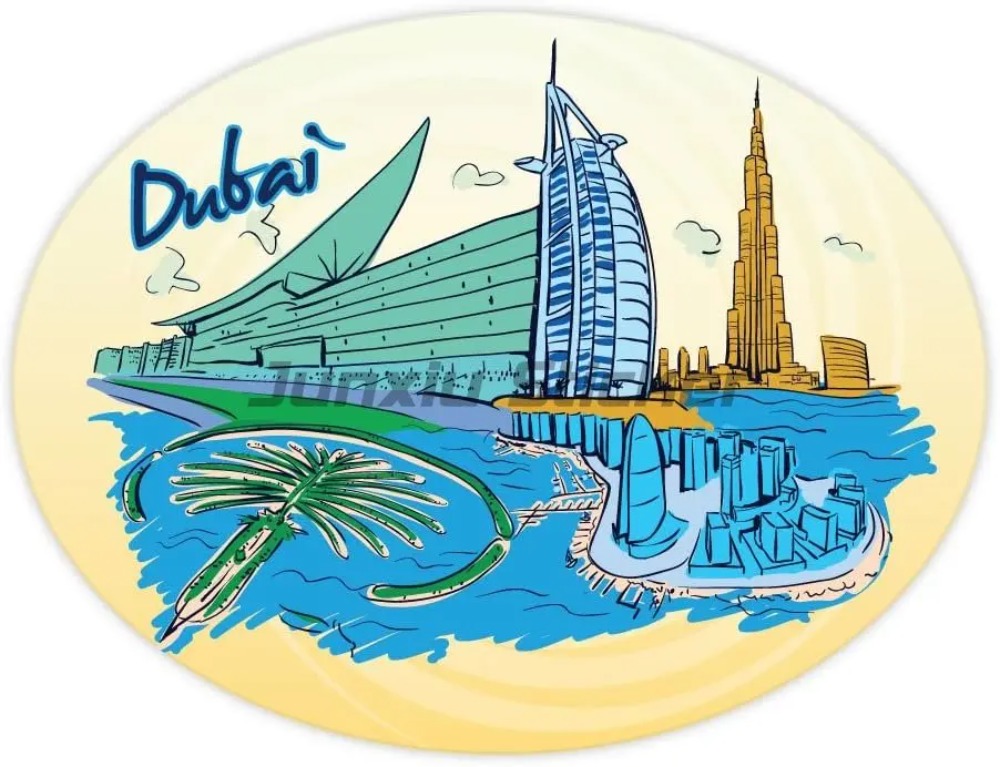 Car Accessories In Dubai - ธงชาติดูไบ ไวนิลติดรถมอเตอร์ไซค์ ตกแต่งรถยนต์ แล็ปท็อป ห้อง รถบรรทุก