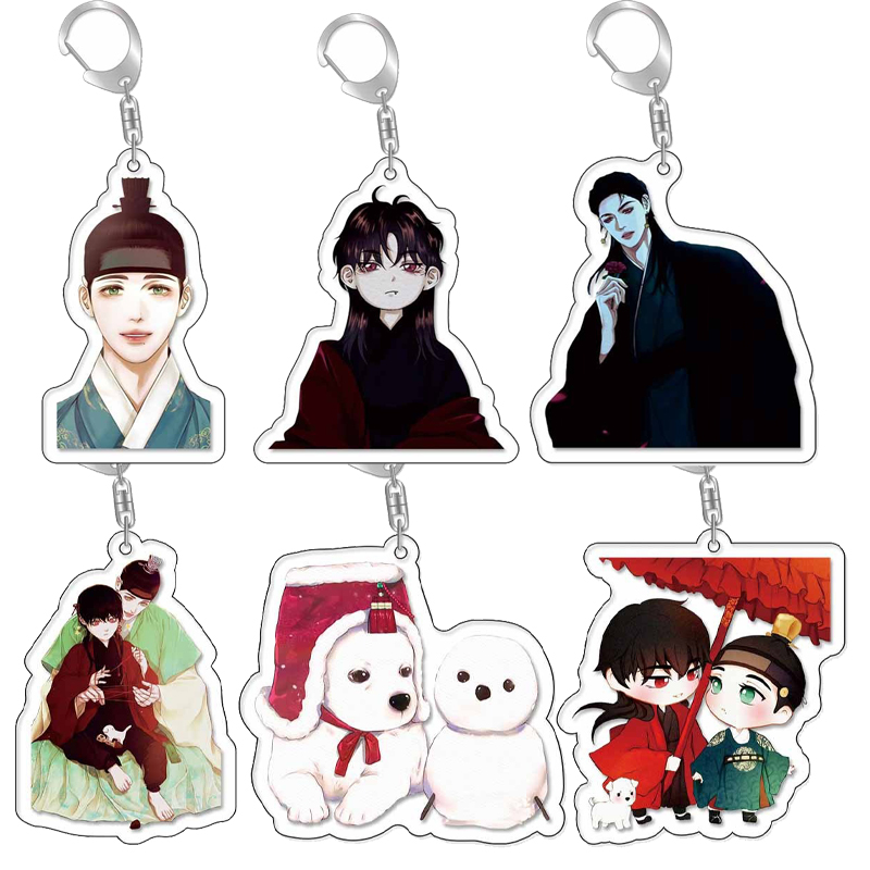 Car Accessories Girl - พวงกุญแจอะคริลิคการ์ตูนเวอร์ชั่น Q สุดฮิต อนิเมะแฟชั่น ตัวละครหญิงชาย ของตกแต่งกระเป๋าเป้