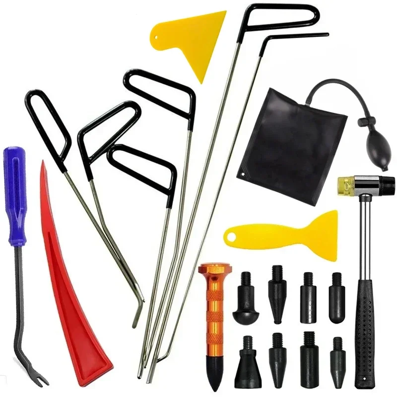 Car Accessories Workshop - รถ Body Dent Removal Crowbar Kit