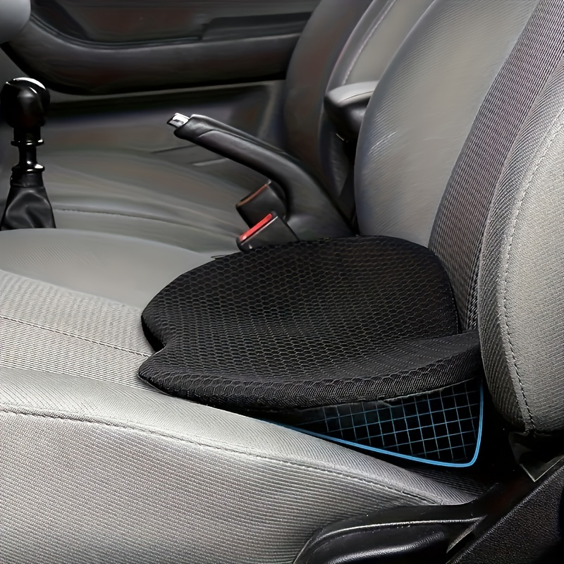 Car Seat Cushion Memory Foam - เบาะรองนั่งในรถยนต์ 2-in-1 พร้อมหมอนรองหลัง วัสดุเมมโมรี่โฟม รองรับสรีระ ช่วยเพิ่มความสบายในการขับขี่