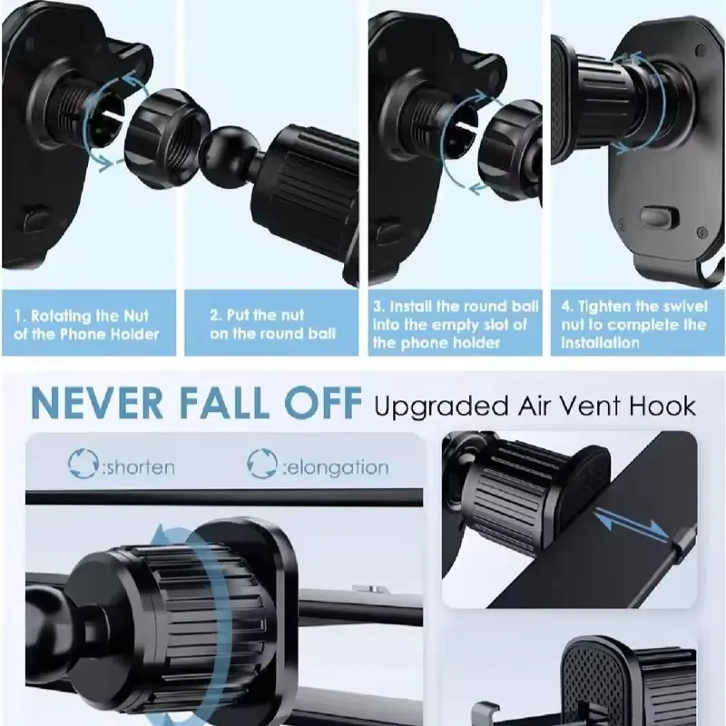 ที่วางโทรศัพท์ในรถยนต์ ที่ยึดช - Car Accessories Phone Holder บทวิจารณ์และราคา