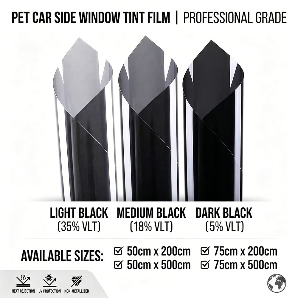 ฟิล์มติดกระจกรถยนต์ เซรามิก ป้ - Tinted Window Film บทวิจารณ์และราคา