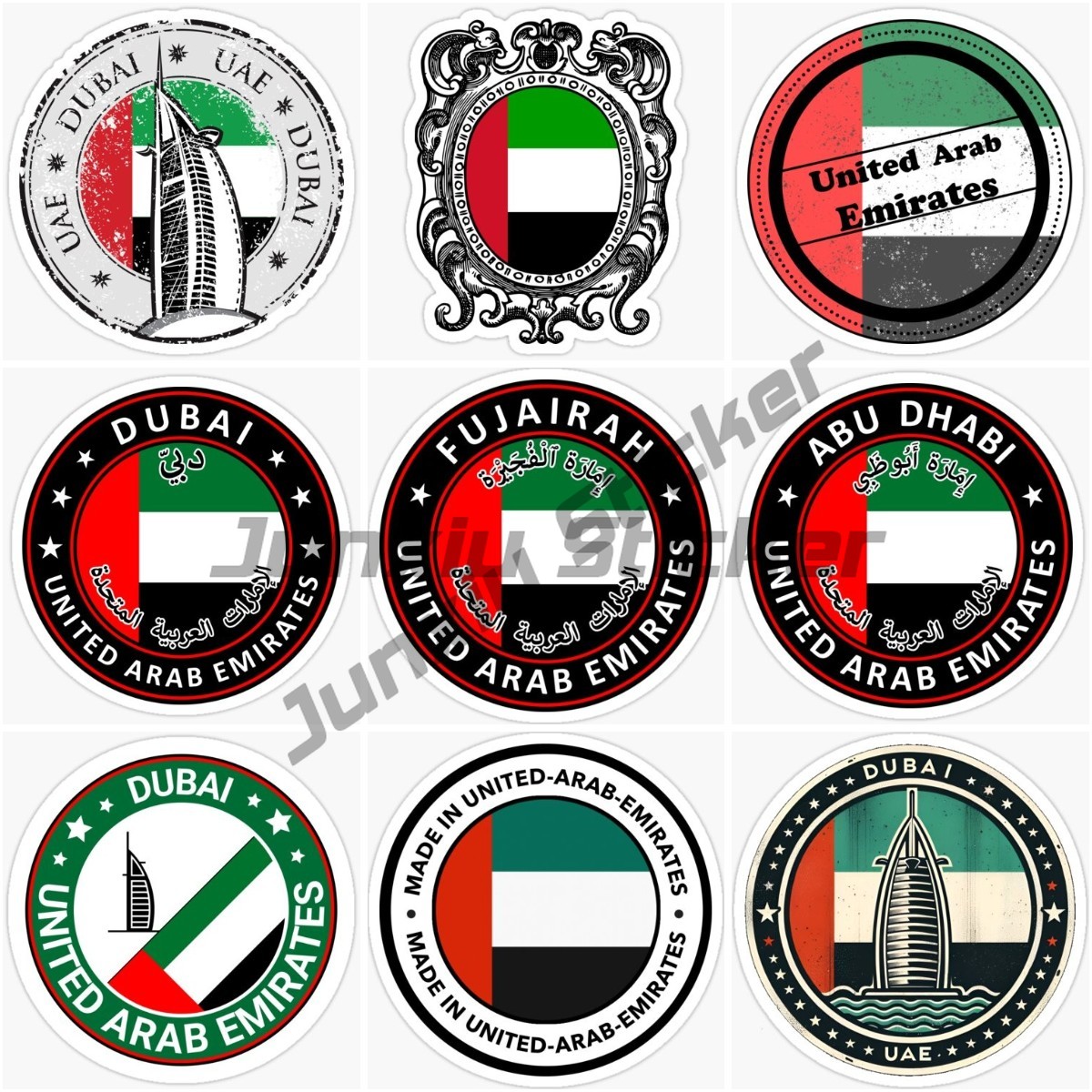 ตราสัญลักษณ์ธงชาติแบบวงกลมของส - Car Accessories In Dubai บทวิจารณ์และราคา