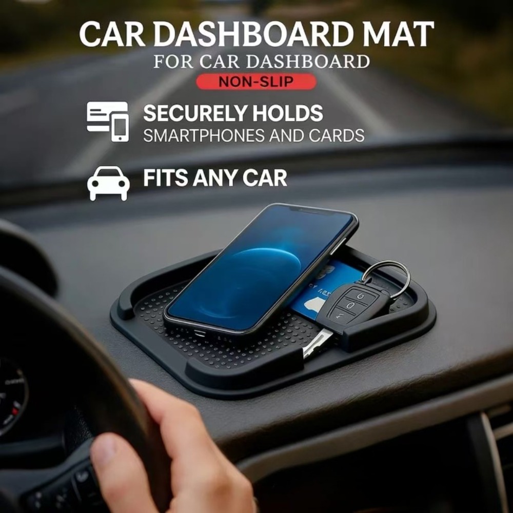 แผ่นซิลิโคนกันลื่นสำหรับวางโทร - Car Accessories Phone Holder บทวิจารณ์และราคา