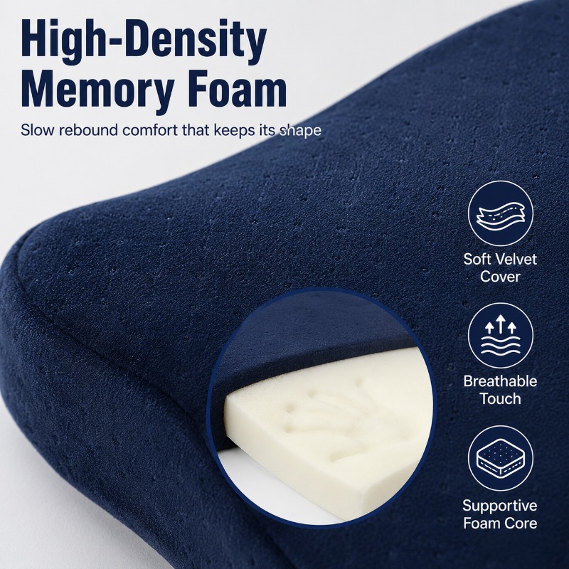เบาะรองนั่งเมมโมรี่โฟมหนา 40x4 - Car Seat Cushion Memory Foam บทวิจารณ์และราคา