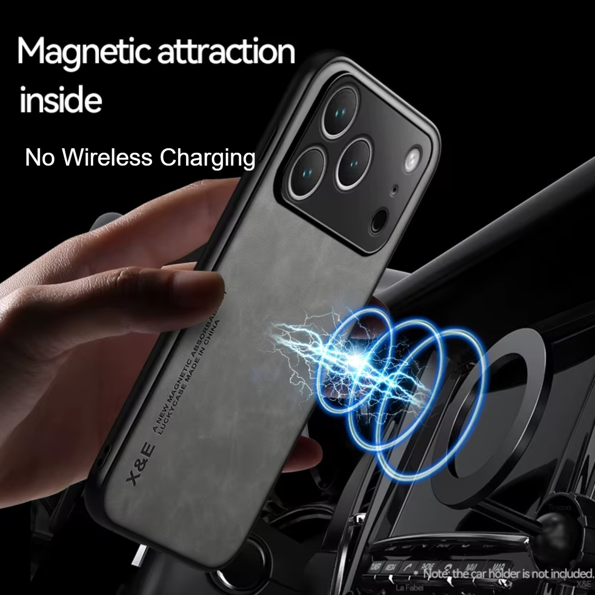 เคสโทรศัพท์หนังสำหรับ APPLE iP - Car Phone Holder Magnetic บทวิจารณ์และราคา