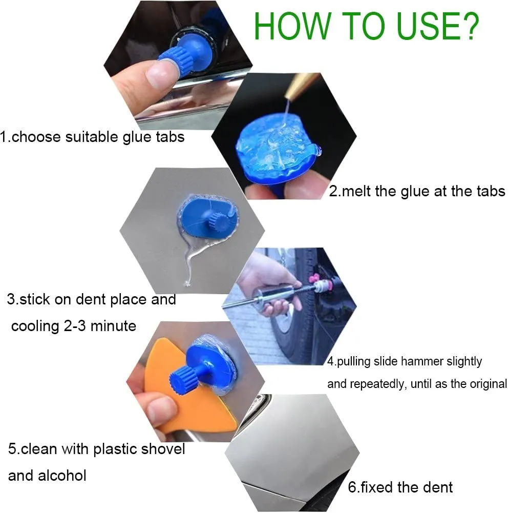 Car Dent PULLER Repair T Dent  - Car Accessories Workshop บทวิจารณ์และราคา