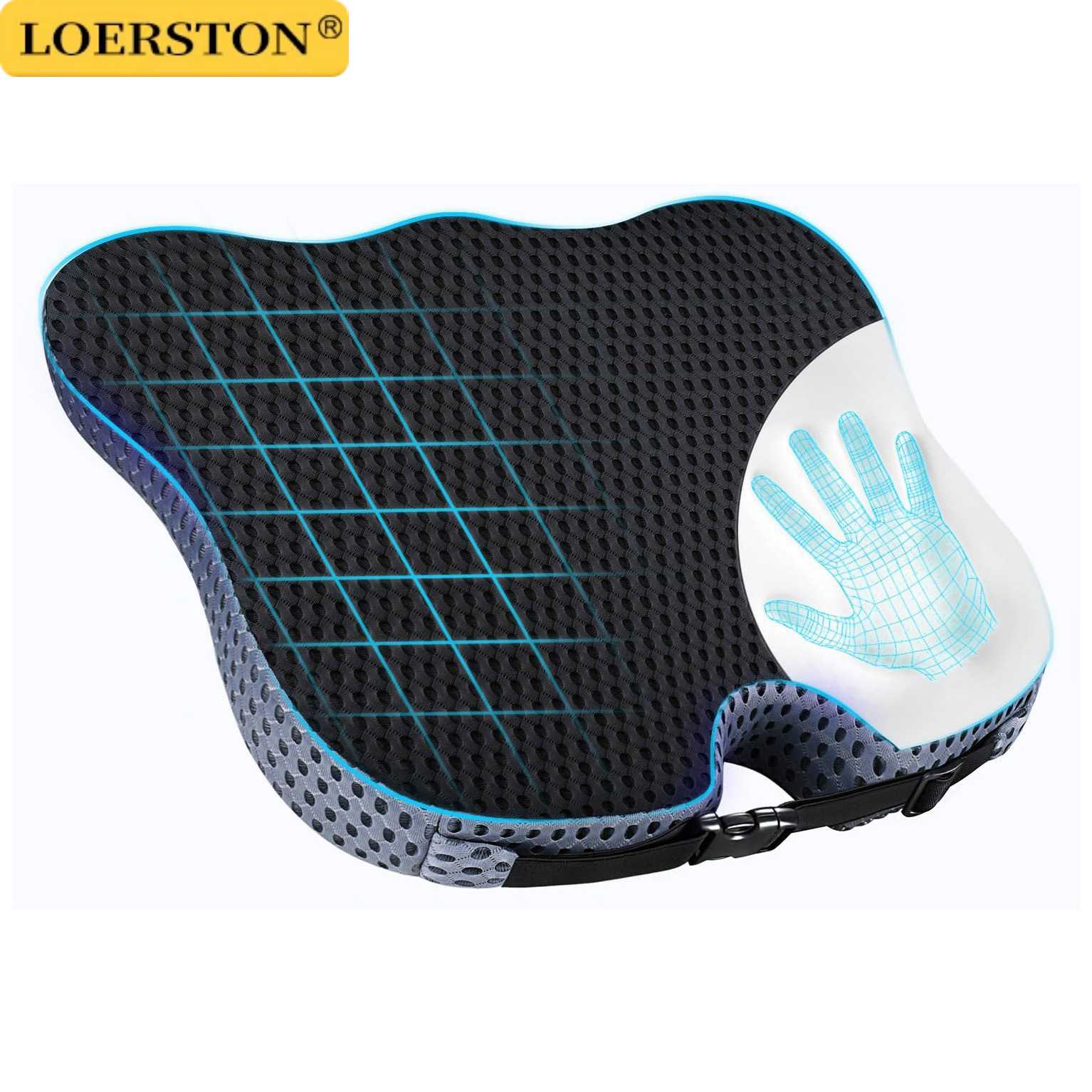 เบาะรองนั่งกันลื่นแบบออร์โธปดิ - Car Seat Cushion Memory Foam บทวิจารณ์และราคา