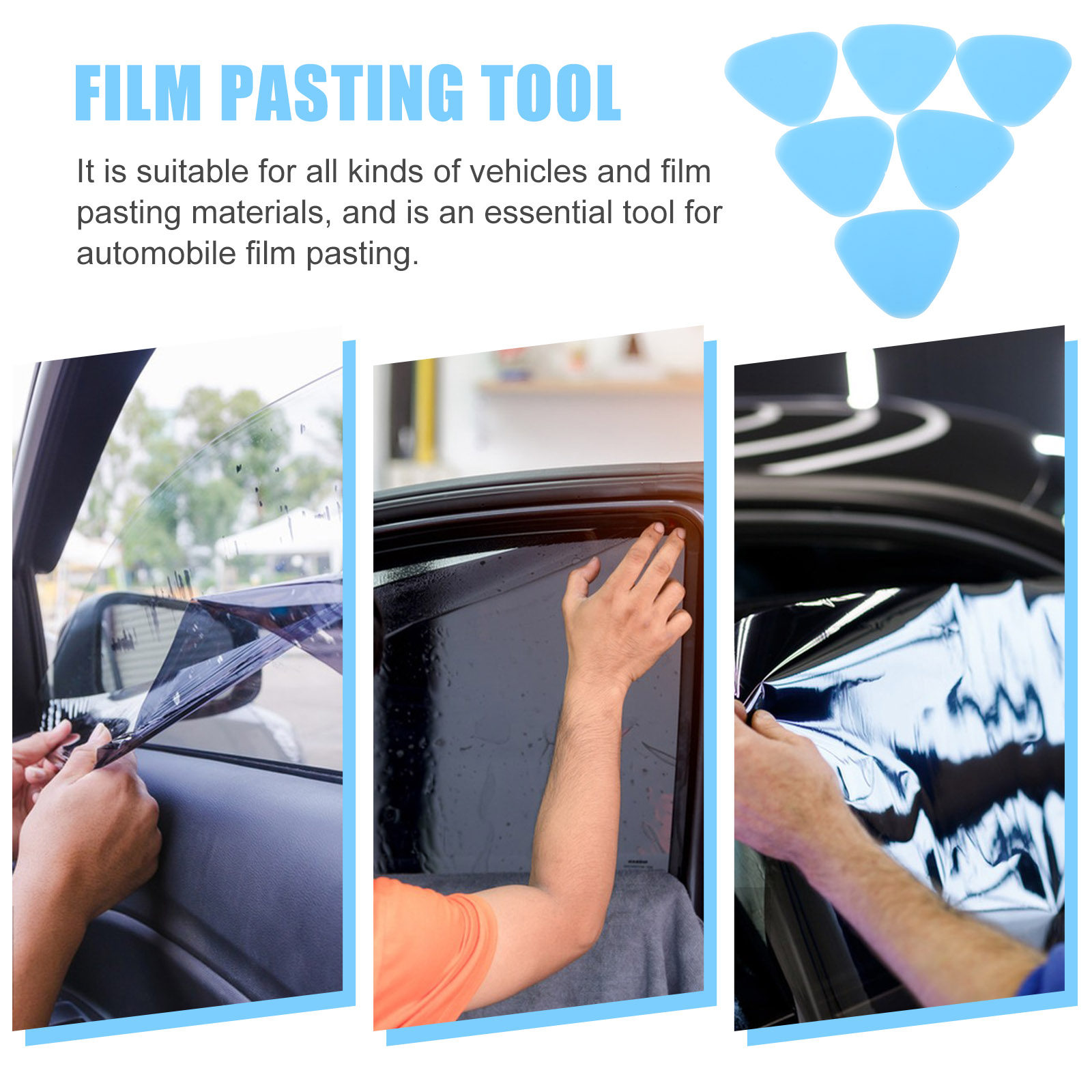 ชุดอุปกรณ์ติดฟิล์มกระจกรถยนต์  - Tinted Window Film บทวิจารณ์และราคา