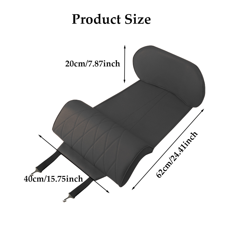 เบาะรองนั่งหนัง Nappa พร้อมที่ - Car Seat Cushion Memory Foam บทวิจารณ์และราคา
