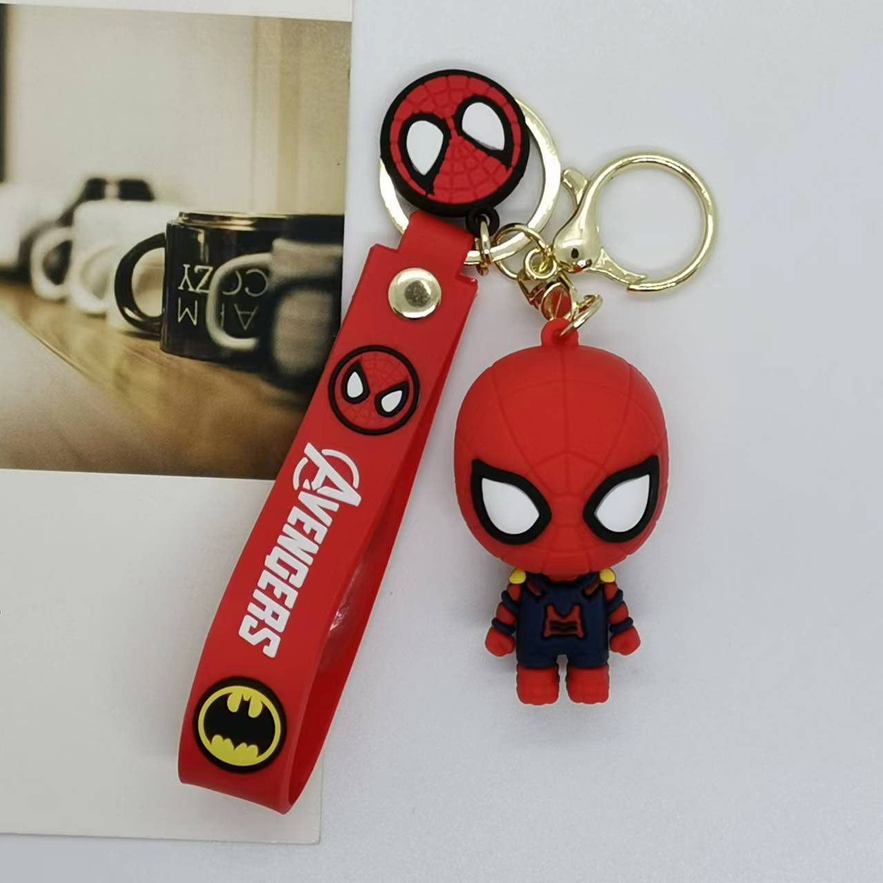 พวงกุญแจตุ๊กตาสไปเดอร์แมนการ์ต - Car Accessories Japan บทวิจารณ์และราคา