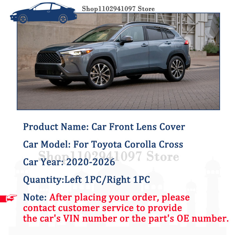 ฝาครอบไฟหน้ารถยนต์สำหรับ Toyot - Car Accessories Light บทวิจารณ์และราคา