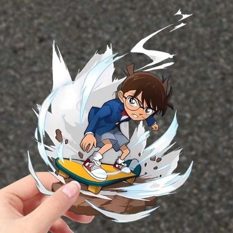 สติ๊กเกอร์สเก็ตบอร์ดการ์ตูนนัก - Car Accessories Japan บทวิจารณ์และราคา