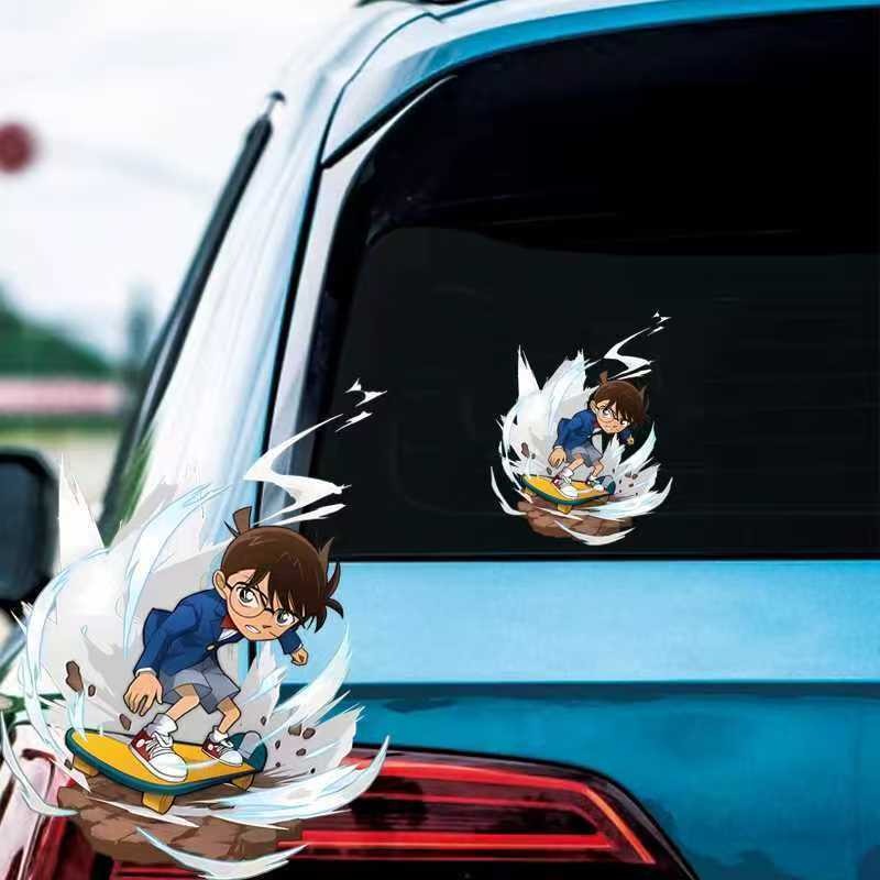 สติ๊กเกอร์สเก็ตบอร์ดการ์ตูนนัก - Car Accessories Japan บทวิจารณ์และราคา
