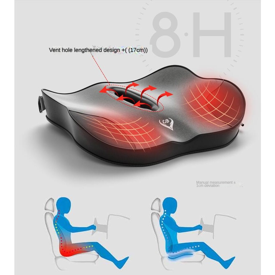 หน่วยความจําโฟมเก้าอี้สํานักงา - Car Seat Cushion Memory Foam บทวิจารณ์และราคา