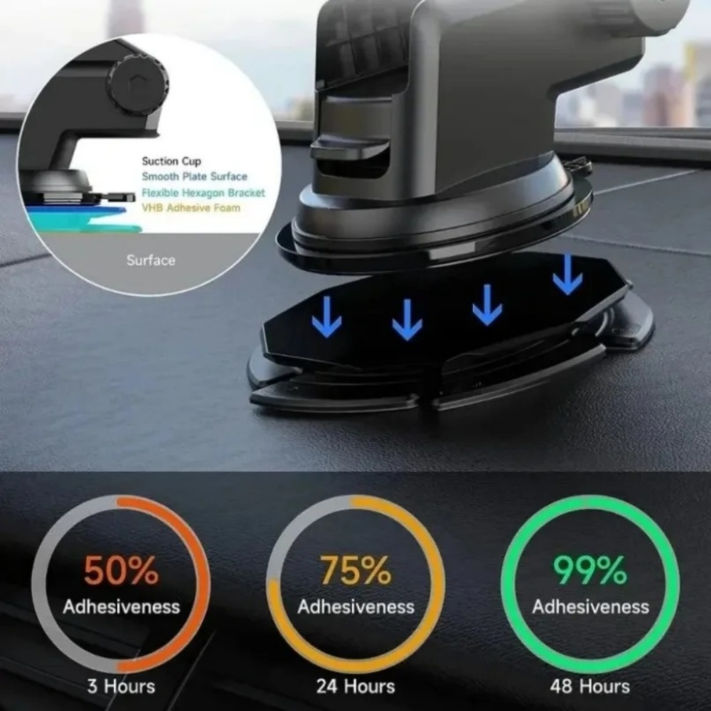 ฐานยึดโทรศัพท์มือถือแบบดูดติดก - Car Accessories Phone Holder บทวิจารณ์และราคา