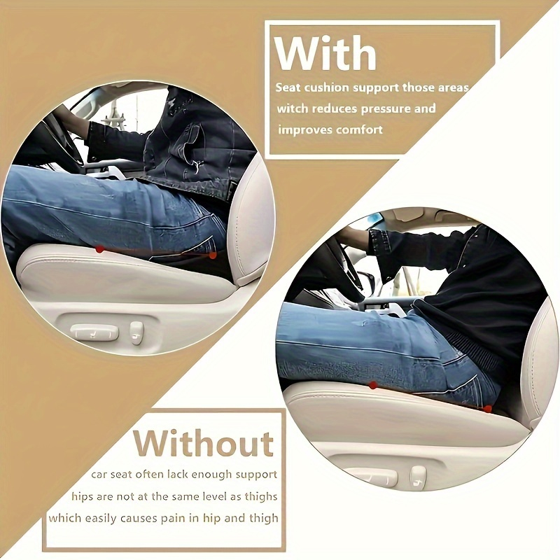 เบาะรองนั่งในรถยนต์ 2-in-1 พร้ - Car Seat Cushion Memory Foam บทวิจารณ์และราคา